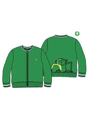Фото товара Жакет для мальч. (Sanetta Kidswear, Весна-лето 2021, 40016-Зелёный, 068 рост)