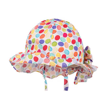 Фото товара "Панама ""dots"" (MAXIMO, 47, 199 - weiss/multicolor)"